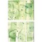 Abstract Green Watercolor by Summer Tali Hilty 15" x 12" Canvas Wall Art (Set of 2)